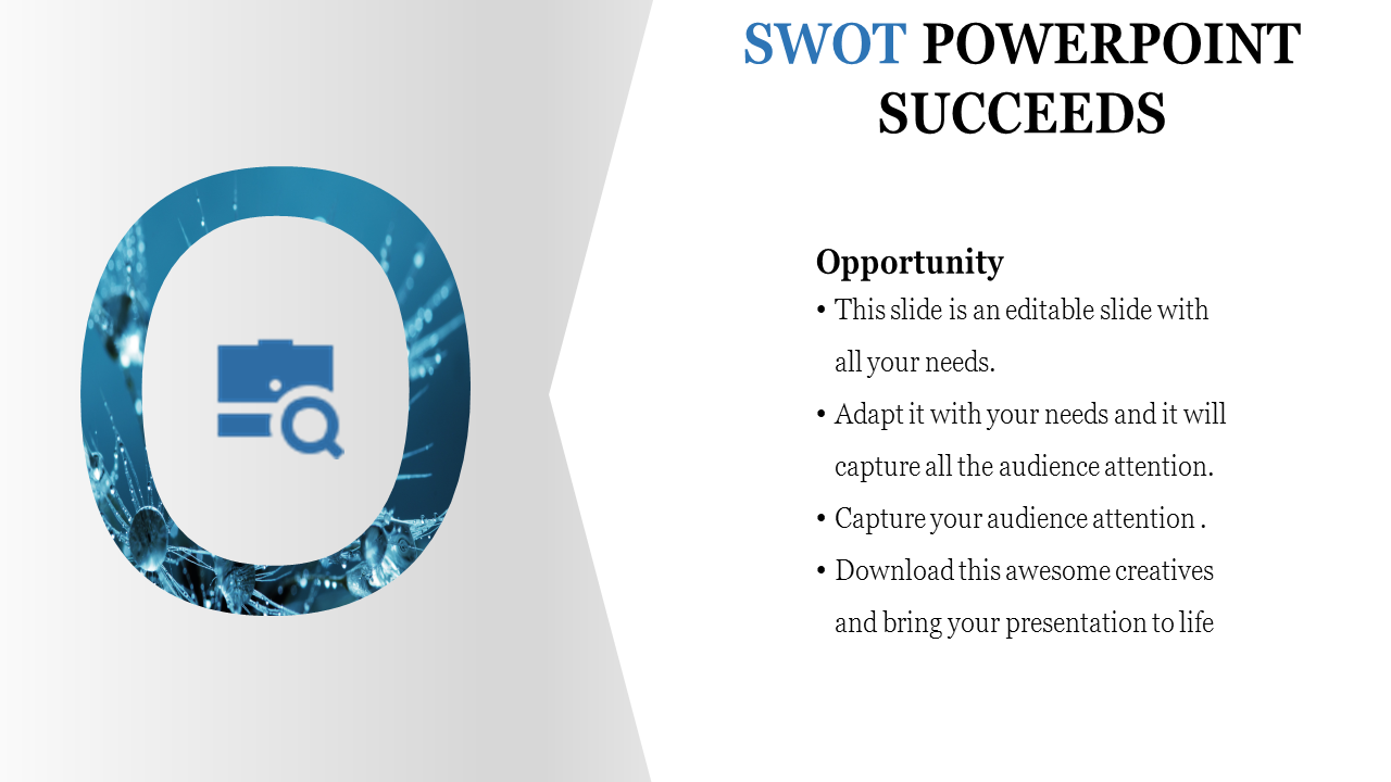 Free - Simple SWOT PowerPoint Template Presentation Design
